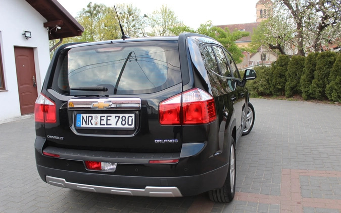 Chevrolet Orlando cena 24800 przebieg: 218342, rok produkcji 2011 z Olsztyn małe 301